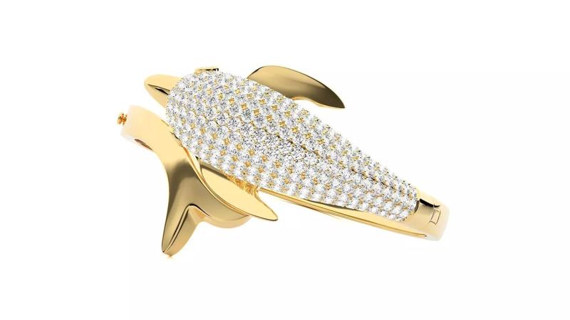 Diamond Bracelet 3D print model