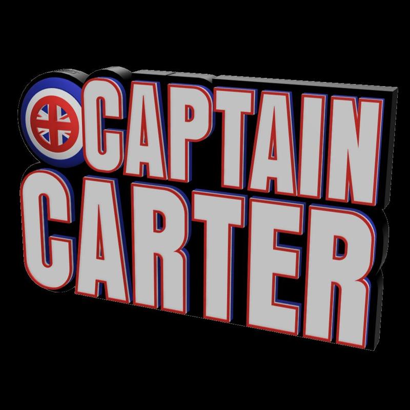 3D MULTICOLOR LOGO/SIGN - Captain Carter