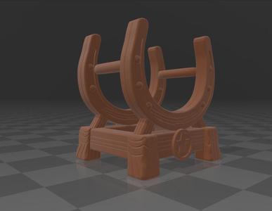 🔊 Soporte Base Estilo Western para JBL CHARGE 5 - Inspirado en Red Dead Redemption 2 / Western-Style Speaker Stand for JBL CHARGE 5 - Inspired by Red Dead Redemption 2