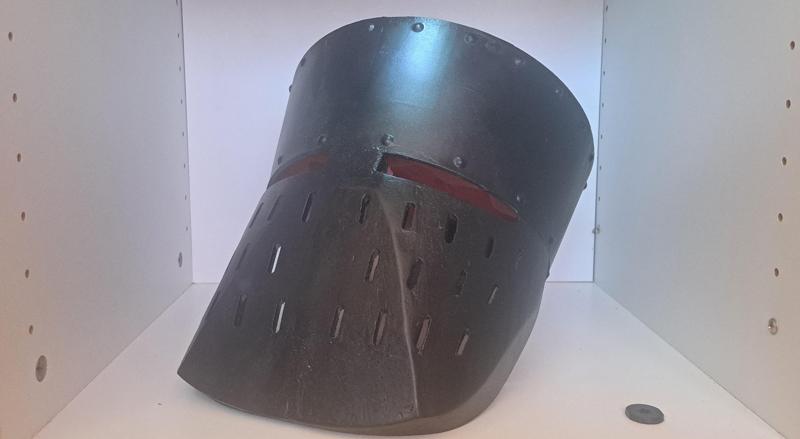 Big Medieval Crusader helmet