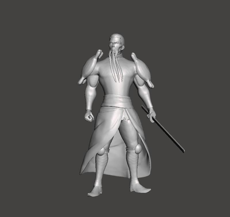 Denzel Liones 3D Model