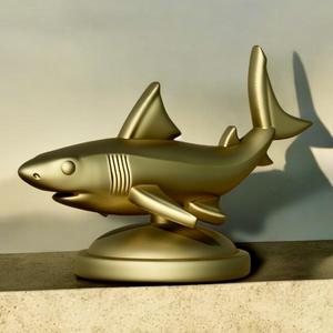 FISH SHARK FANTASY STATUE TROPHY