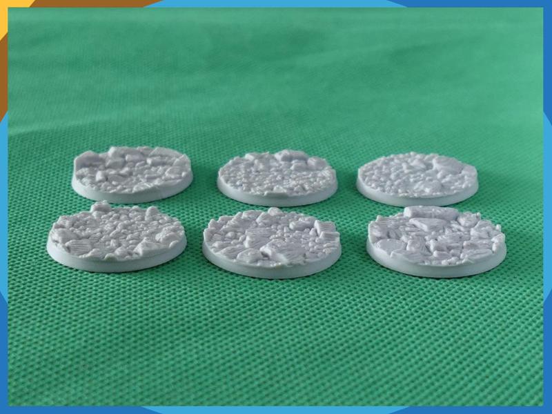 Rock 28mm Bases, Round