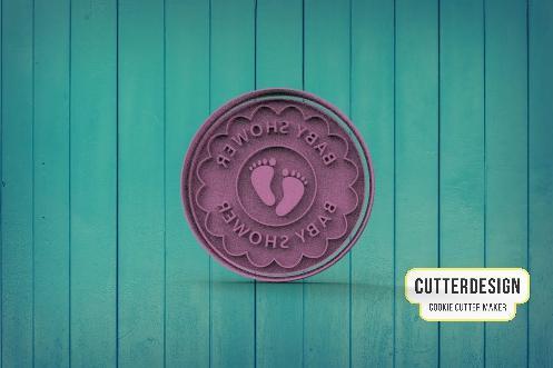 Baby Shower Cookie cutter M2