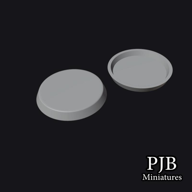 Base 25mm plain round (presupported)