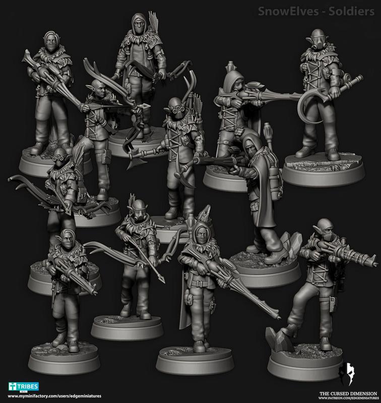 Snow Elves - Soldiers - Space Elves