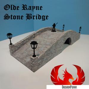 Olde Rayne Stone Bridge - 28mm Tabletop Gaming Terrain