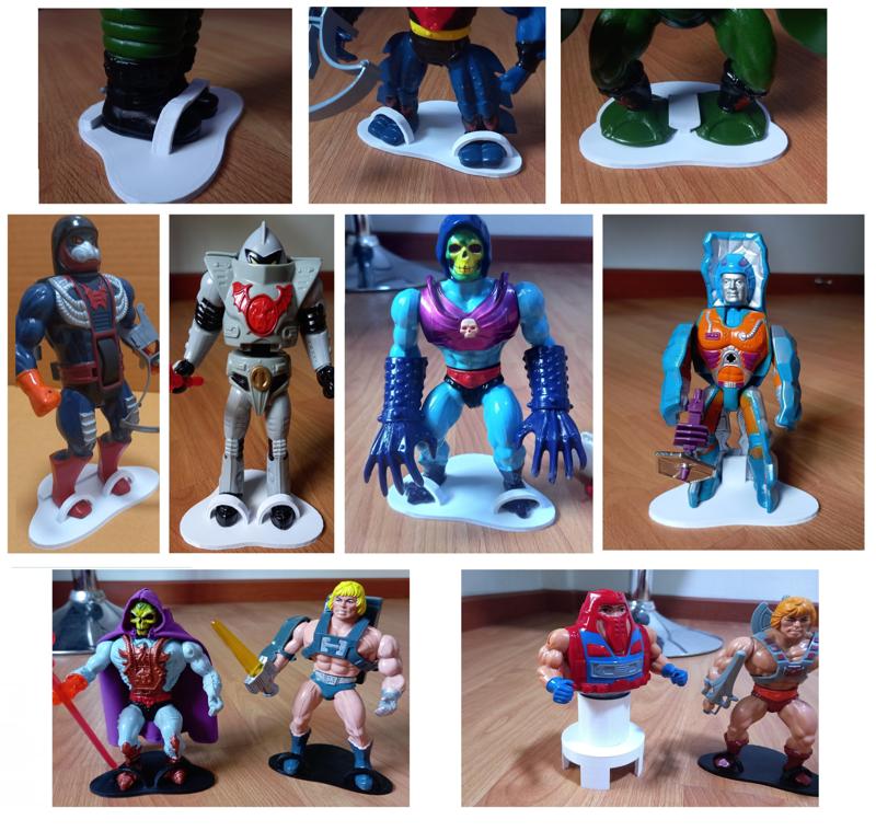 Action Figure Stand Pack Vintage MOTU He-Man