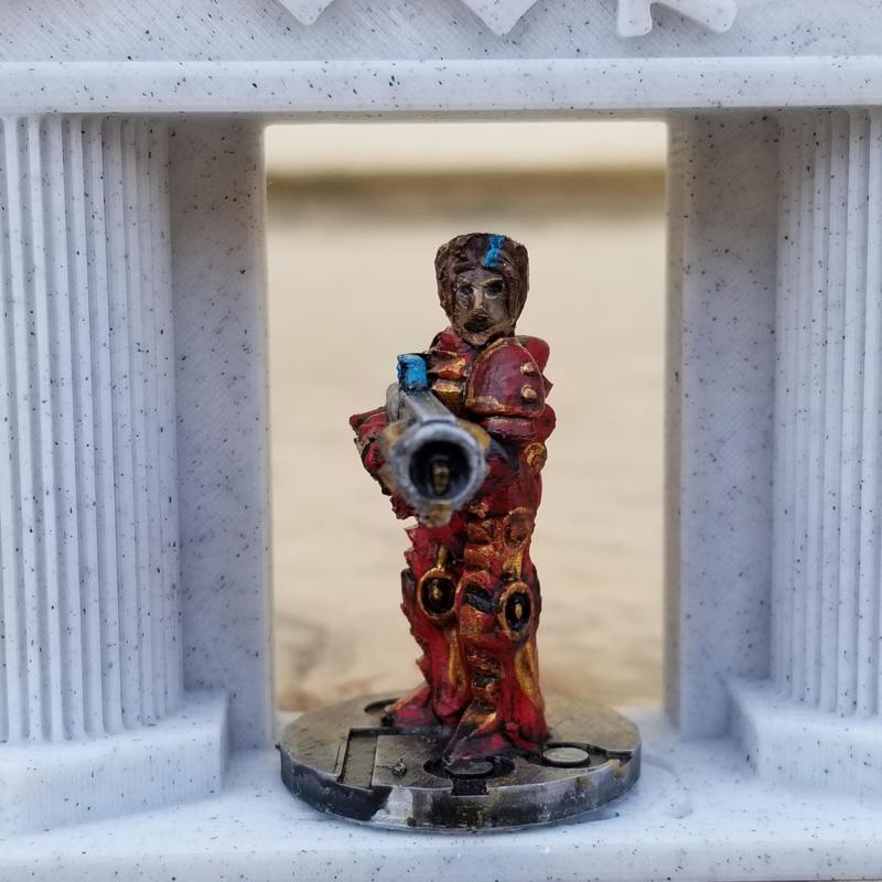 Cyberfemme Energy Rifle Soldier