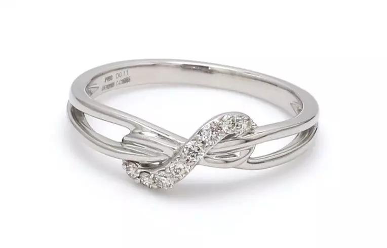 Engagement  Infinity Diamond Ring