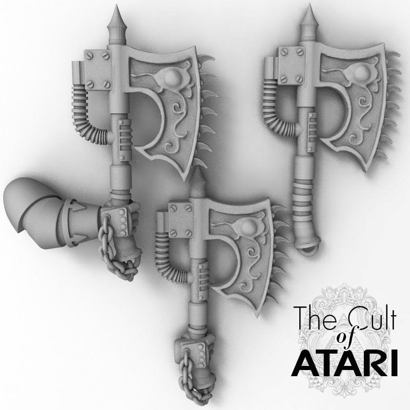 Traitor Space Marine Chain Axe