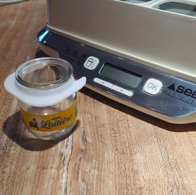 La Laitière yogurt adapter for Seb Multidélices yogurt maker