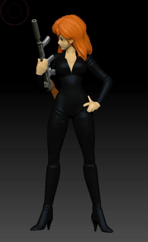 Fujiko Mine, Lupin the third