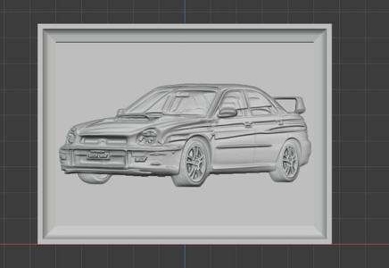Subaru Impreza - Art Cars Collection