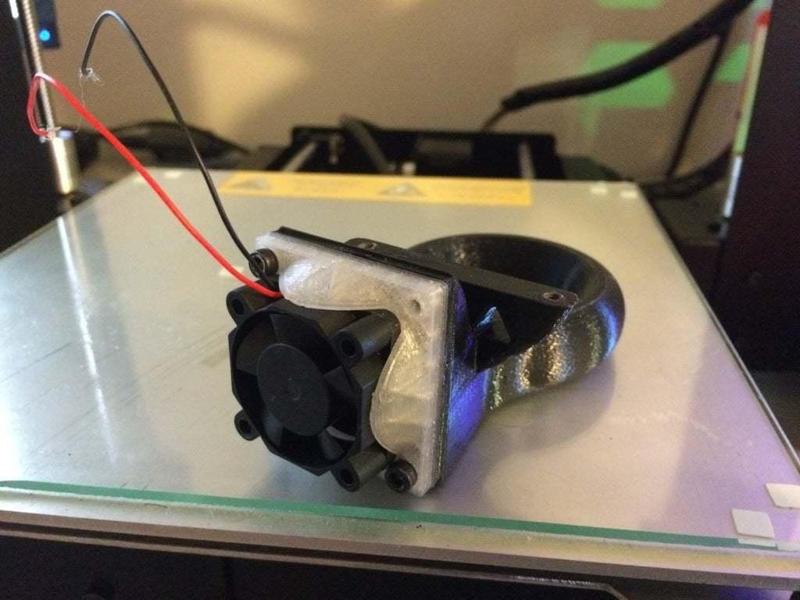 duplicator i3   30mm to 40mm fan adapter