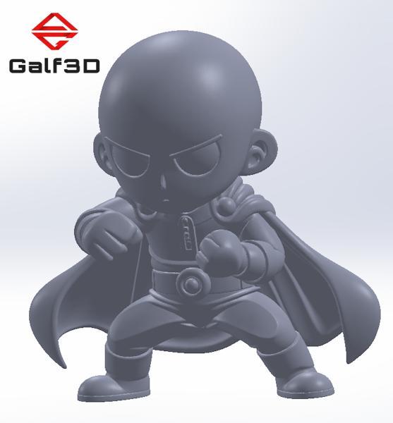 Saitama - One Punch Man | 3D Funko Style Figure 🥊✨