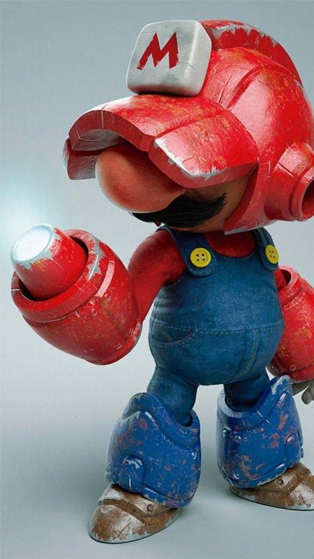 Mega Mario - 3D Figure Inspired by Super Mario