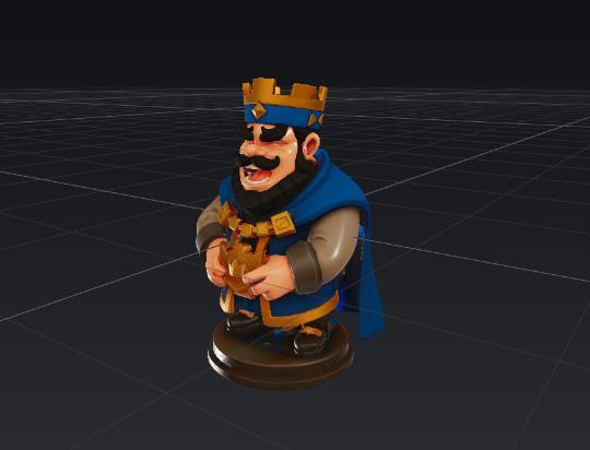 Clash Royale King Chess