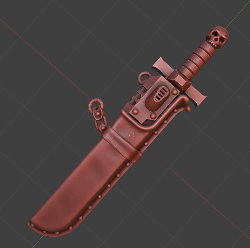 Scabbard for Sword Chain