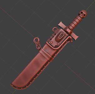 Scabbard for Sword Chain