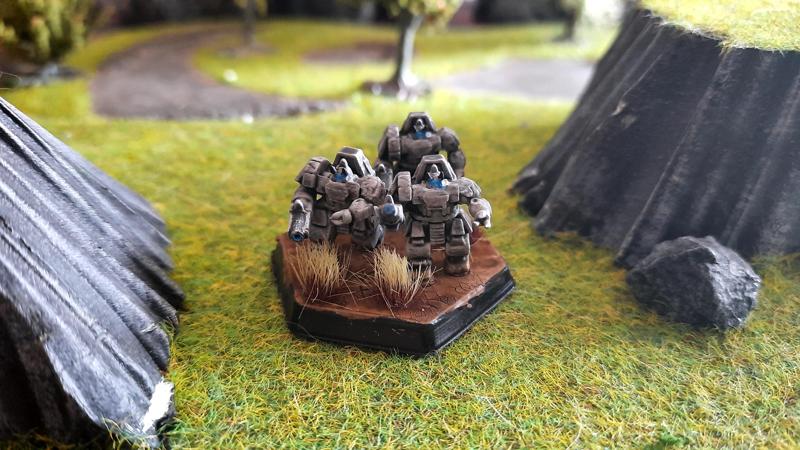 Zou Battle Armor 6mm scale