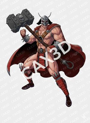 shao kahn mortal kombat version 2