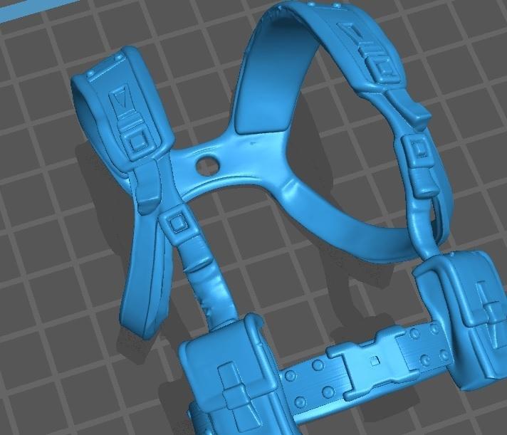 1/12 gi joe classified vest 18  "OUTBACK"