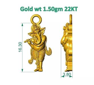 Ganesh ji Murti Pendent