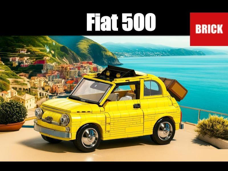 Brick Fiat 500 Set