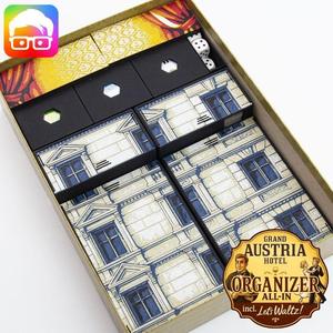 Grand Austria Hotel + Let's Waltz (ALL-IN) organizer by @ammedia3d [tabletop board game inserts sku: GAHTL001]