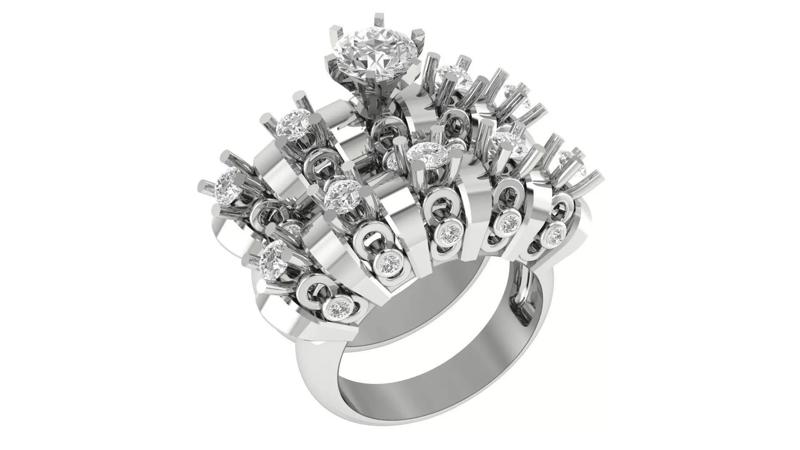Bridal Set 3dm stl renders details
