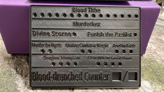 Forces of the Bloodgod - Blood Tithe Counter
