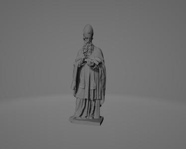 St. Ulrich Church – 3D Printable Historic European Church Model