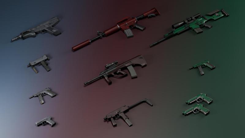 Emerald / Hot Rod / Silver CS2 Collection