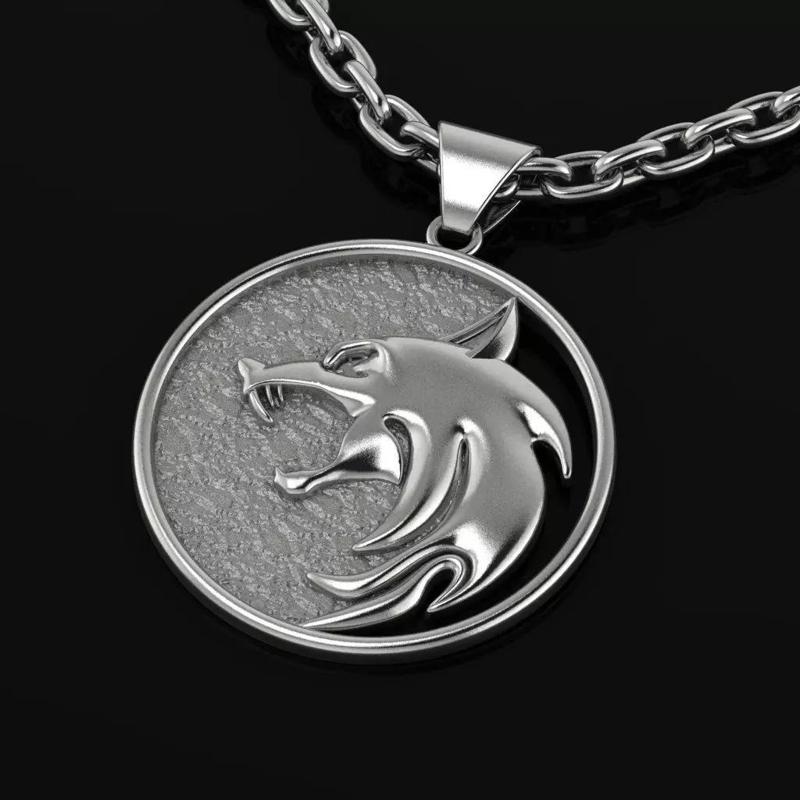 Witcher Amulet Wolf