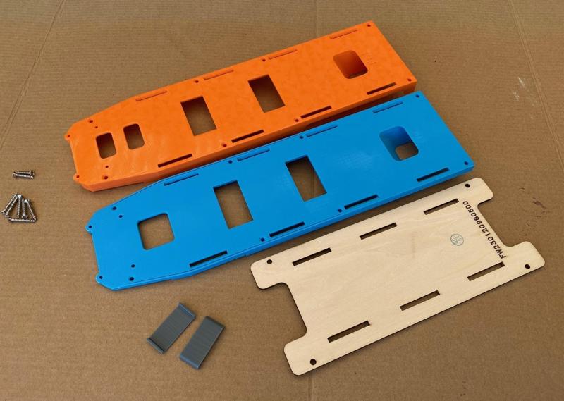 Vented Zeus Battery Tray, Rx Mount & Side Wall Braces