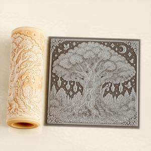 Fairy Treehouse Texture Roller