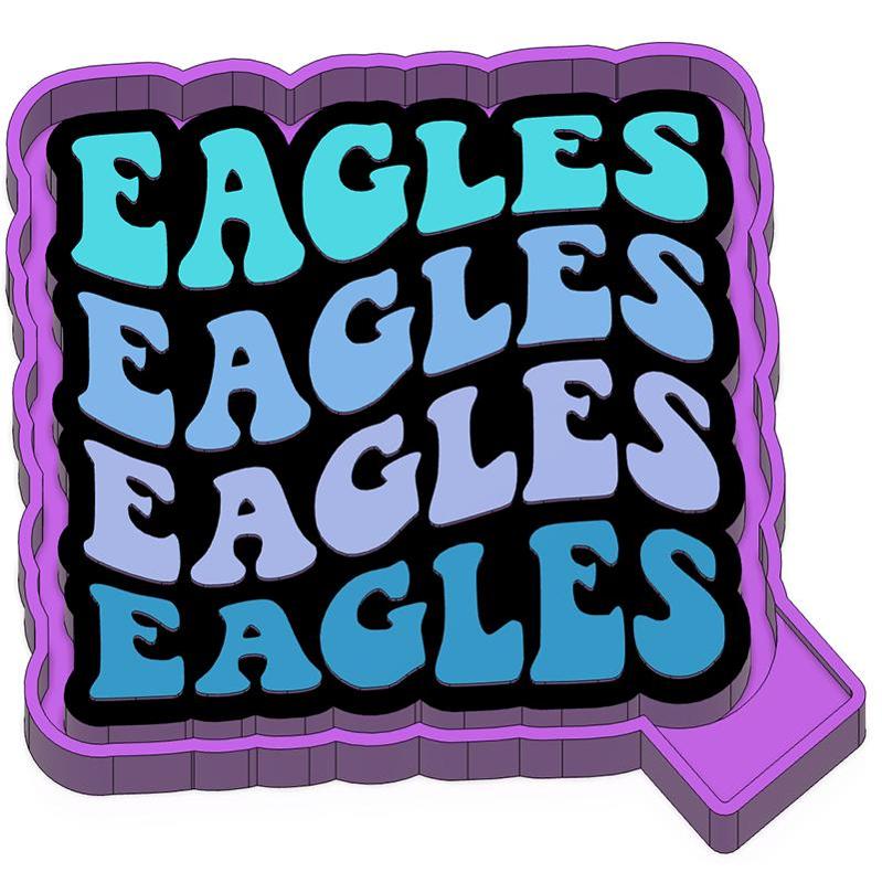 Wavy Eagles Freshie STL Mold Housing