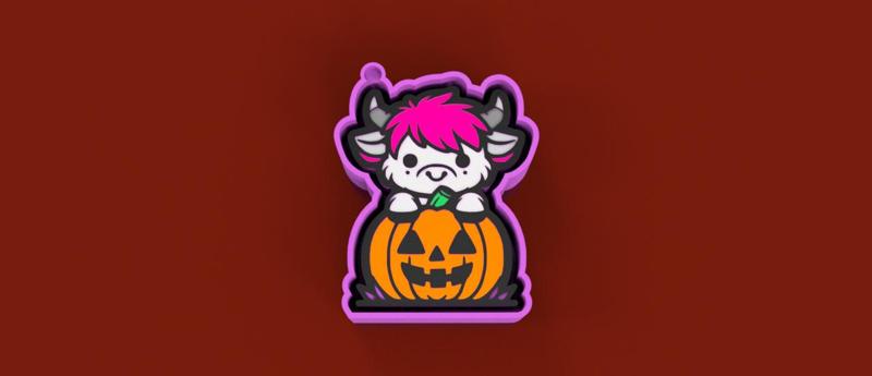 🐮 Halloween Moo – Freshie & Versatile Mold