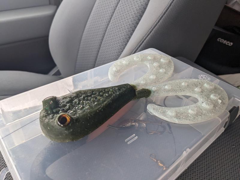 Croak Crusher 10in Musky Pike Frog Open Pour Mold