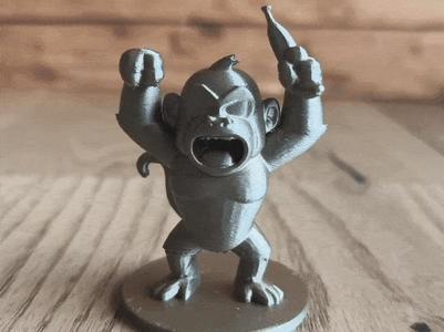 Furious Banana-Wielding Monkey