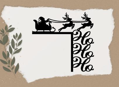 CHRISTMAS  DOOR CORNER DECORATION