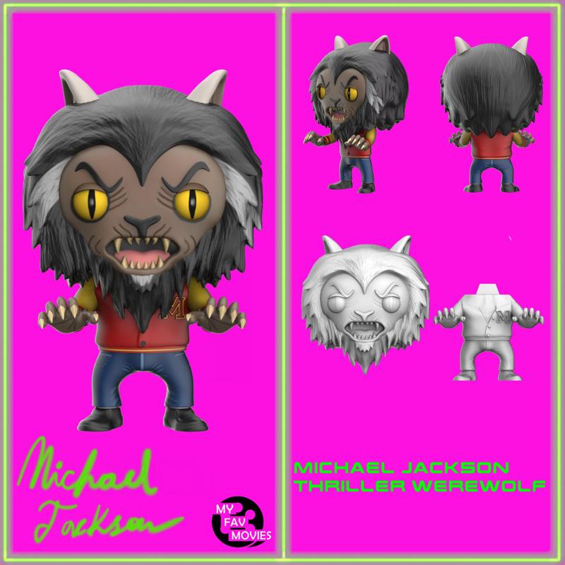 Michael Jackson Werewolf Fiend Thriller