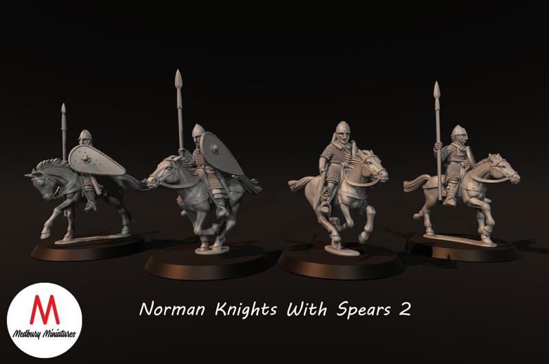 Norman Knights With Spears 2