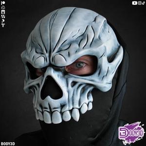 Half Mask Skull