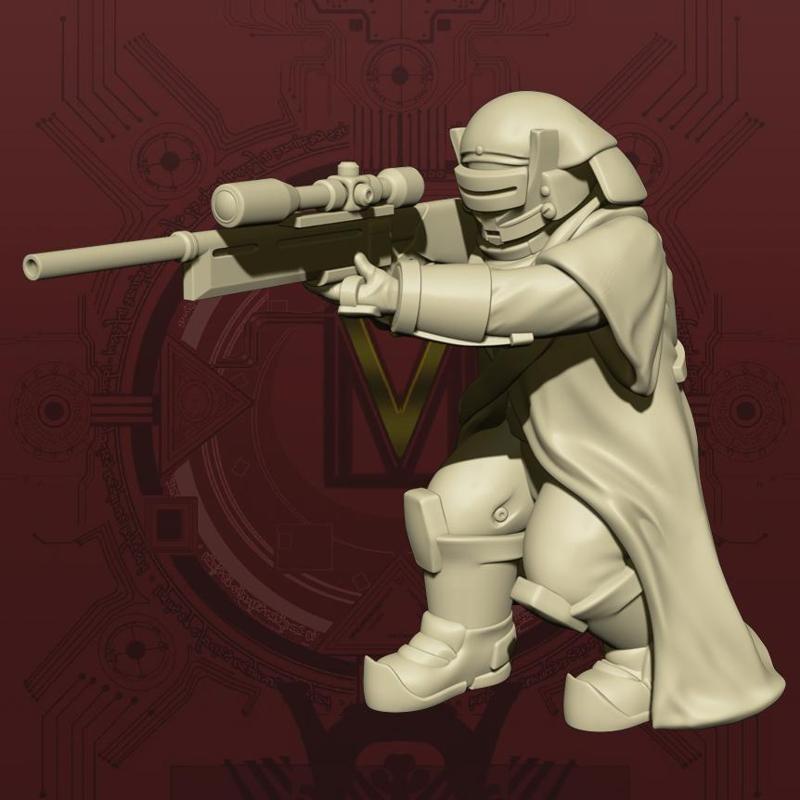 (Mercy's Reach) Stellus Ranger - Crouch Walk Pose