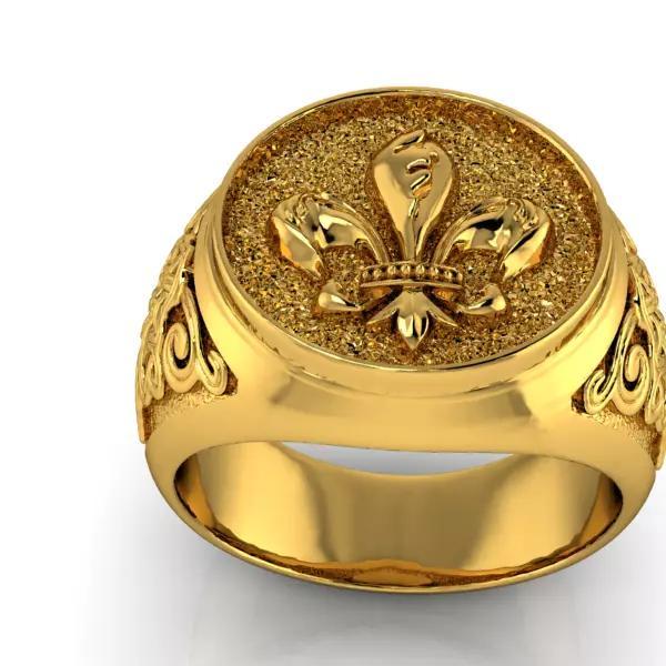 FLEUR-DE-LIS RING