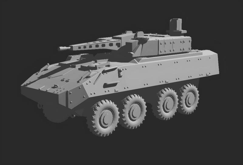 Mowag piranha 3c ifv 30mm lance