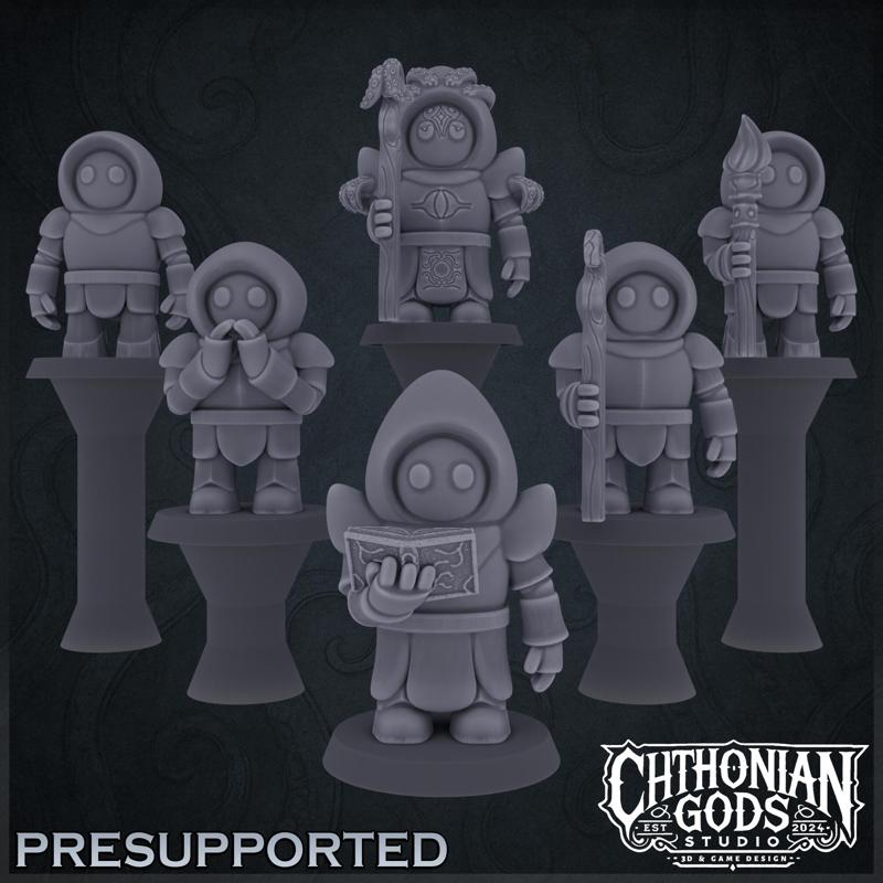 Veilborn Cult – 16 STL Set