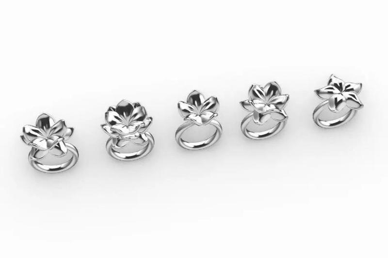 Flower rings